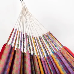 LA SIESTA Doppel-Hängematte 'Modesta', Flowers, 350 X 160 Cm -Gartenserien Geschäft 3940200339 Doppel Haengematte Flora Flowers Bio Baumwolle 4 106120