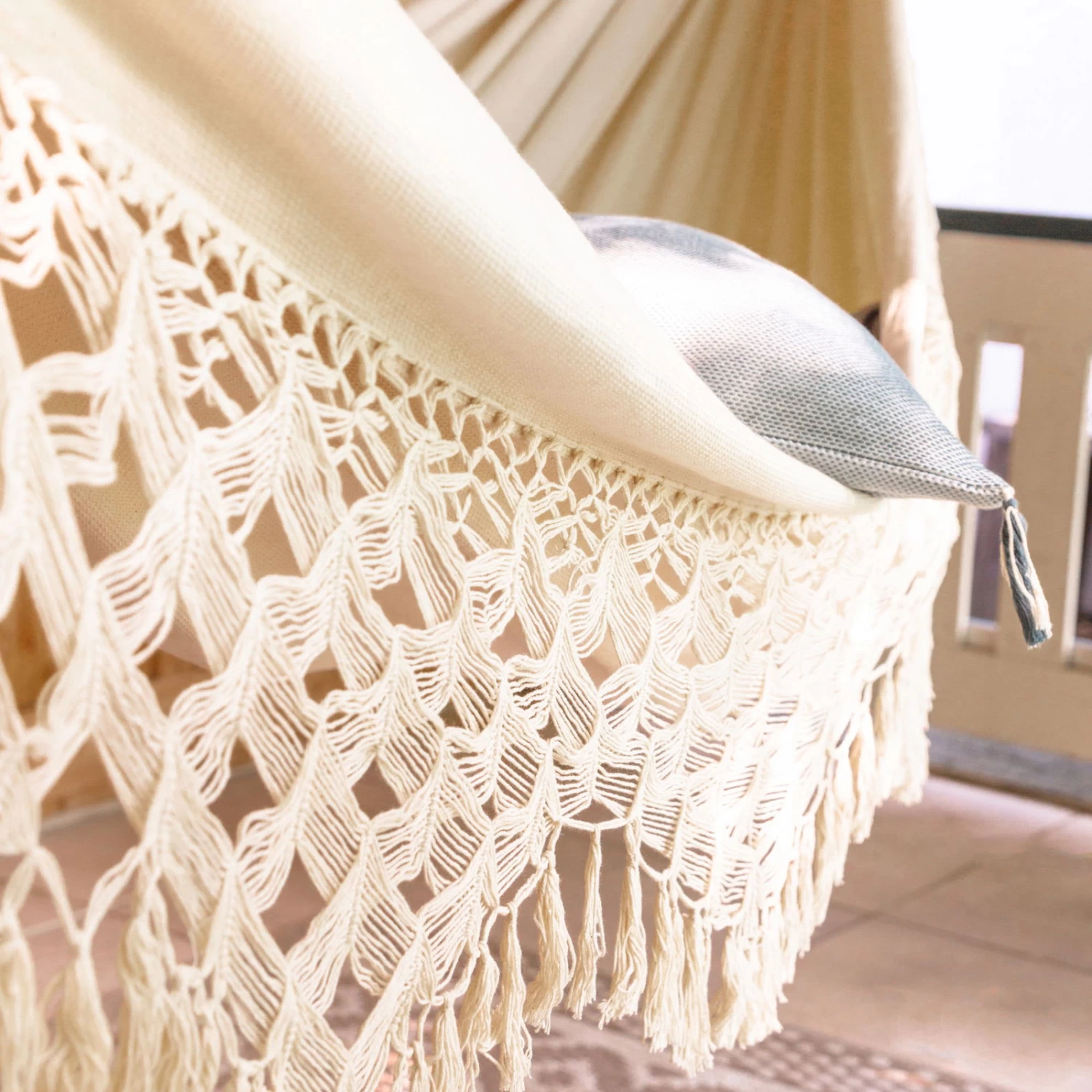 LA SIESTA Kingsize Hängematte 'Bossanova', Latte 4 LA SIESTA Kingsize Hängematte 'Bossanova', Latte – Bild 4