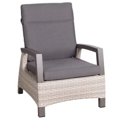 Geflechtsessel 'Neuseeland' Inkl. Auflagen -Gartenserien Geschäft 3950101001 Geflechtsessel Neuseeland Alugestell Geflecht inkl Auflage 6 83672