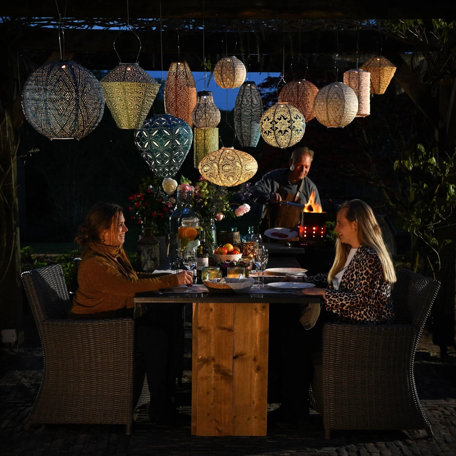 Solarlaterne 'Round 30', Taupe, Ø 30 X 29 Cm 9 Solarlaterne 'Round 30', Taupe, Ø 30 X 29 Cm – Bild 9