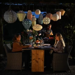 Solarlaterne 'Round', Kupfer, 28,9 X Ø30 Cm -Gartenserien Geschäft 72462 lumiz cover2 123927 18