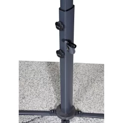 Doppler Pendelschirm 'Ravenna Smart 300', Um 360° Drehbar, Ø 300 Cm -Gartenserien Geschäft Ravenna smart 300 detail Standfuss 67465